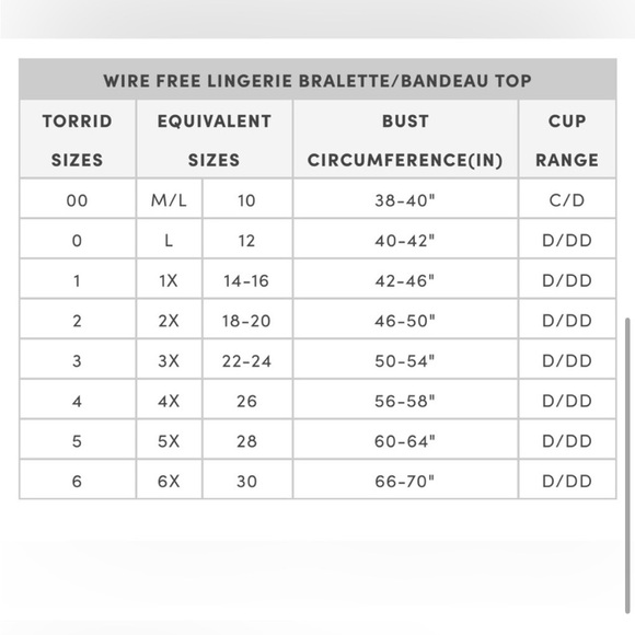 Torrid Lightly Lined Rib Henley Bralette - Picture 7 of 7